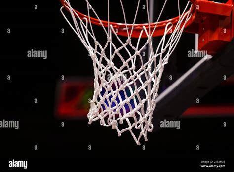 Shallow Depth Of Field Selective Focus Details With A Basketball