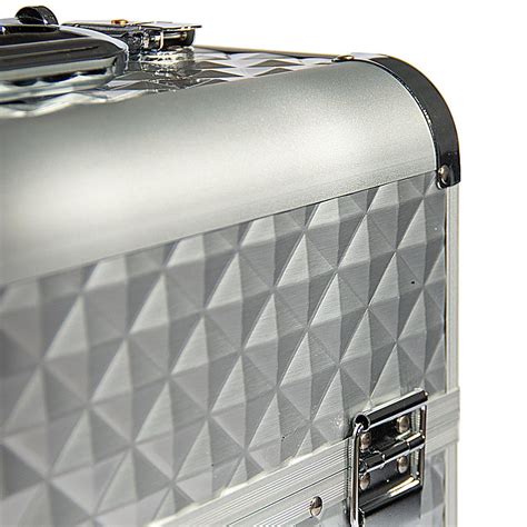 Aluminium Koffer D Zilver Beautycase Make Up Koffer Showroom