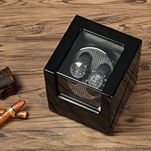 Uten Caja Giratoria Para Relojes Automatico Watch Winder Madera De