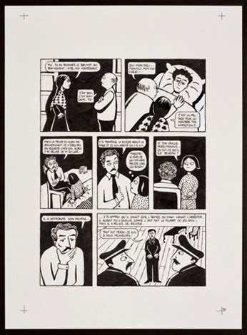 Persepolis Original Book Art, page 55 by Marjane Satrapi on artnet