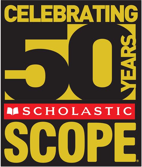 Scholastic “Scope” Magazine 50th Anniversary Logo Design