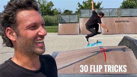 The 30 Flip Trick Challenge Youtube