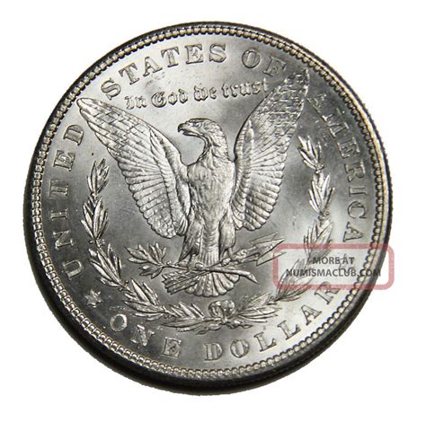 P Morgan Silver Dollar Choice Brilliant Uncirculated Ch Bu Unc