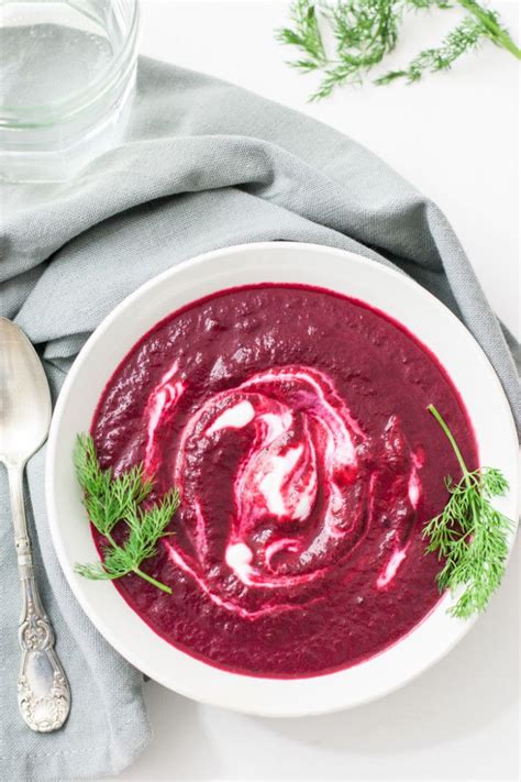 Vegan Roasted Beet Soup My California Roots Roasted Beet Soup Beet Soup Roasted Beets