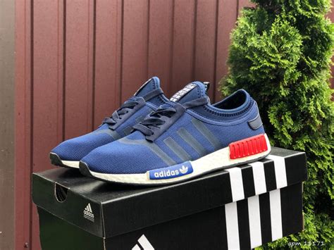 Мужские кроссовки Adidas Адидас NMD,синие 45 (ID#1726087996), цена ...