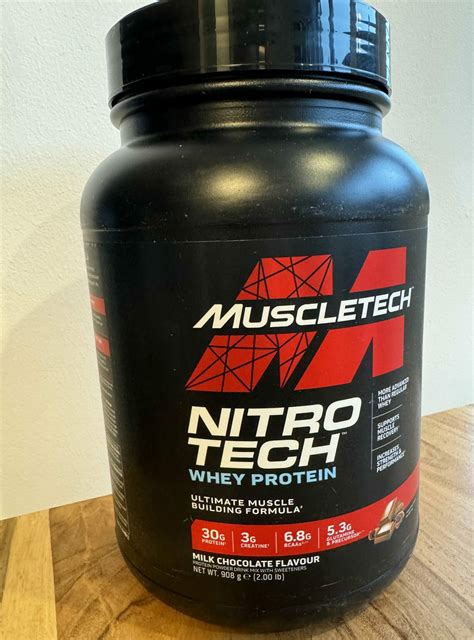 Muscletech Nitro Tech Whey Test Fitvia