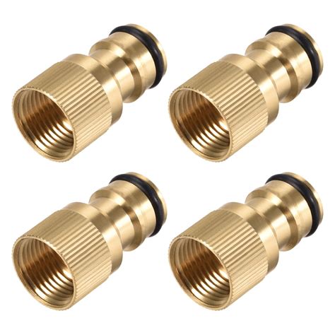 Brass Faucet Tap Quick Connector M18 Female Thread Hose Pipe Socket