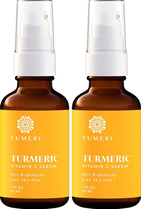 Tumeri Turmeric Vitamin C Serum For Face 1 Fl Oz Facial Skin Care Vitamin C And