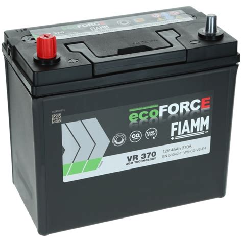 Fiamm Eco Force V Ah A En Autobatterien Batcar De Shop Agm