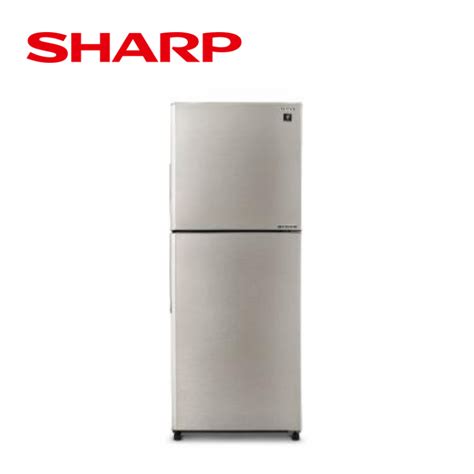 Sharp SJ4122MSS Fridge 2 Door 410L J Tech Inverter PCI BHB