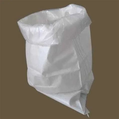 White Laminated Inner Woven Sacks For Packaging Storage Capacity