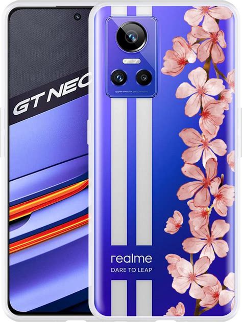 Realme Gt Neo Hoesje Flower Branch Designed By Cazy Bol