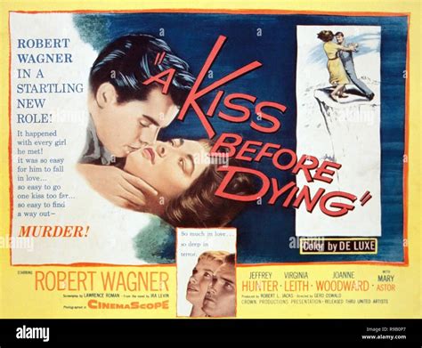 Original film title: A KISS BEFORE DYING. English title: A KISS BEFORE ...