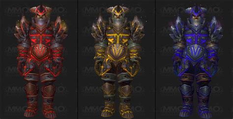 Tier 13 Armor Sets Model Preview Lfr Ptr Testing Blue Posts Mmo