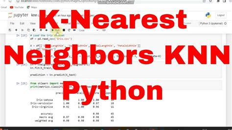 K Nearest Neighbors Knn Basic Python Code Machine Learning Knn Python