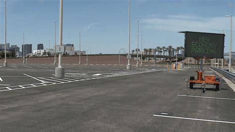 New Terminal Economy Lot At Harry Reid Airport Now Open