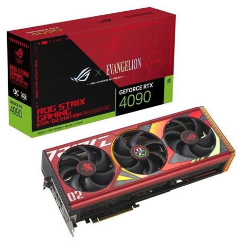 Karta Graficzna ASUS GeForce RTX 4090 ROG STRIX OC EVANGELION 2 24GB