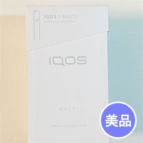 Iqos No2649 【美品】アイコス3 マルチ スターターキット ホワイトの通販 By 激安本舗｜アイコスならラクマ