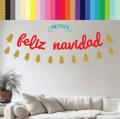 Feliz Navidad, Feliz Navidad Banner, Feliz Navidad Decorations ...