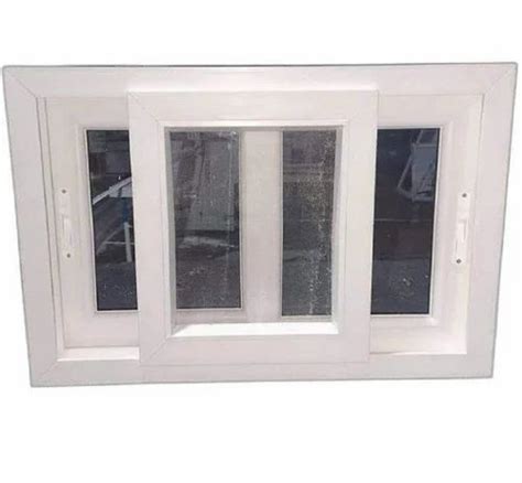 Aksara And Fenstech UPVC Three Way Sliding Window 2x1 5ft At Rs 390