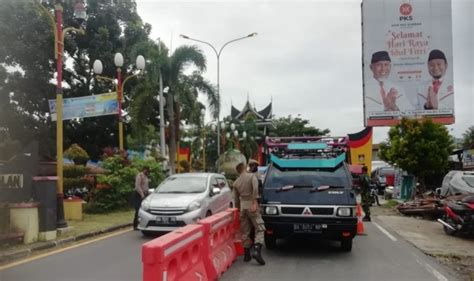 Lengkap Daftar Titik Penyekatan Di Daerah Di Sumbar Selama Ppkm Darurat