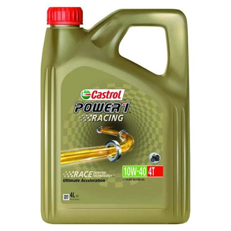 Huile Moteur Castrol POWER 1 RACING 4T 10W40 4 Litres Ixtem Moto