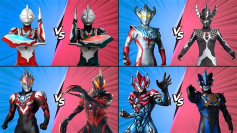 ULTRAMAN RIBUT VS RIBUT DARKNESS TAIGA VS CHAOSROID TARO ORB VS ORB