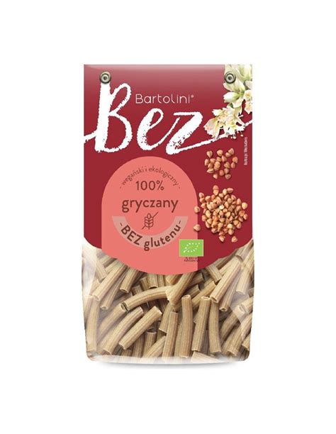 Bio Makaron Gryczany Rurka Maccheroni Bez Glutenu Vegan G Bartolini