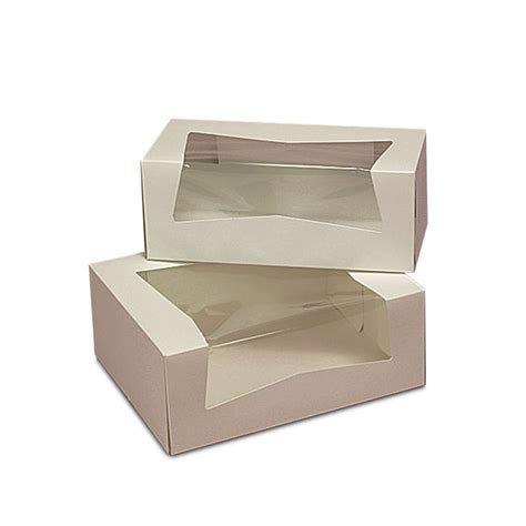 Pastry Box With Wrap Around Window