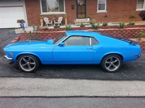 1970 Ford Mustang Fastback Sports Roof 351c 4 Speed Grabber Blue