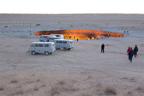 Turkmenistan's Door to Hell - Sometimes Interesting