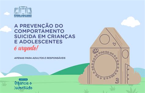 TJRR lança cartilhas para prevenção e sensibilização sobre suicídio