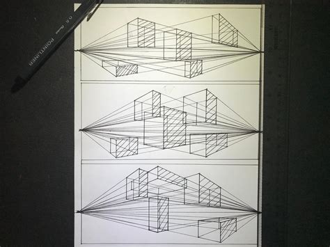 Drawabox Plotted Perspective By Deadmandraws On Deviantart