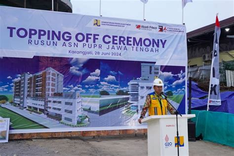 Foto Asn Kementerian Pupr Di Jateng Bisa Tempati Rusun Tinggal Bawa