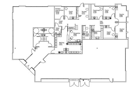 Ambulatory Surgery Center Floor Plans