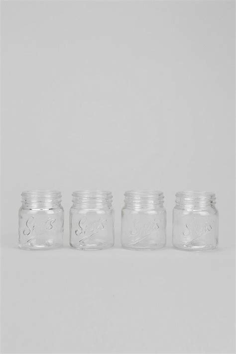 Mason Jar Shot Glasses Set Of 4