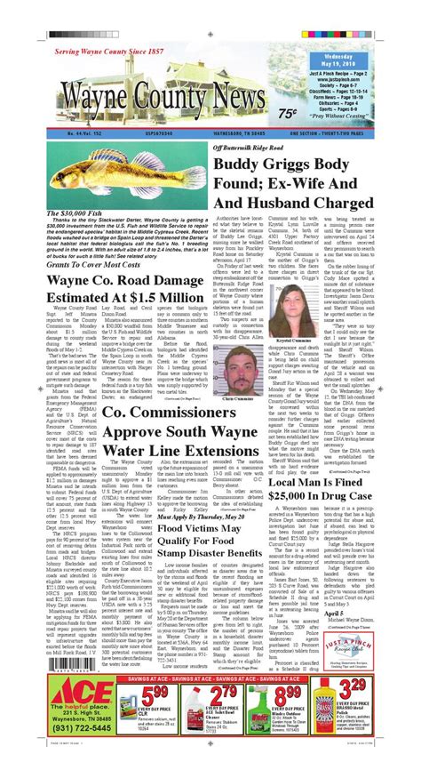 Wayne County News 05 19 10 By Chester County Independent Issuu