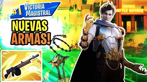 Ganando Con Las Cadenas De Hades Y Subfusil De Tambor En Fortnite