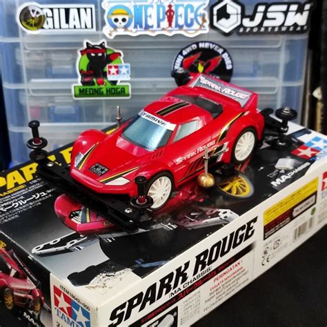 Jual Baru Tamiya Spark Rouge Ma Chassis Original Side Damper Shopee