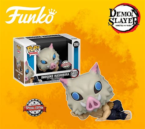 Pop Demon Slayer Inosuke Hashibira Special Edition Funko Pop