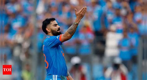 Watch Virat Kohli Bows Down To Sachin Tendulkar After Breaking Legend