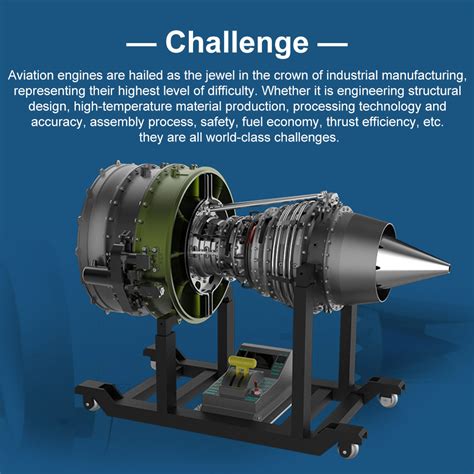 TECHING 1/10 Full Metal Working Turbofan Engine Model - Build Your Own ...