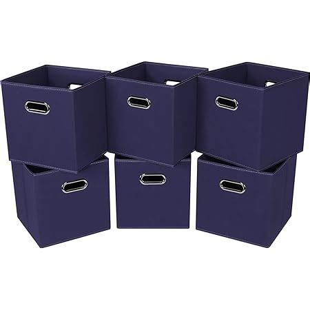 Amazon Storeone Inch Cube Organizer Bins Black Fabric Storage