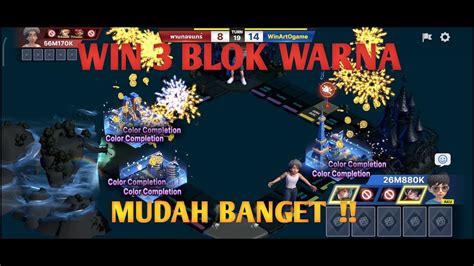 Cara Win Blok Warna Lets Get Rich Meta World Youtube