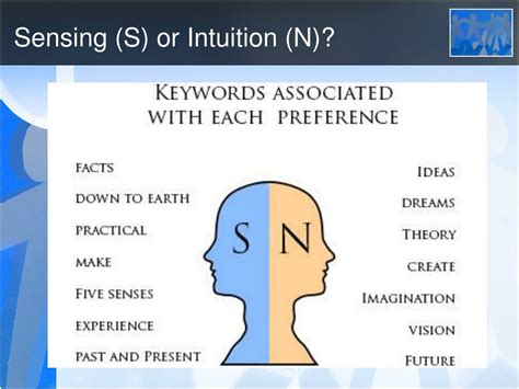 Sensing Vs Intuitive Personality At Dewitt Hernandez Blog