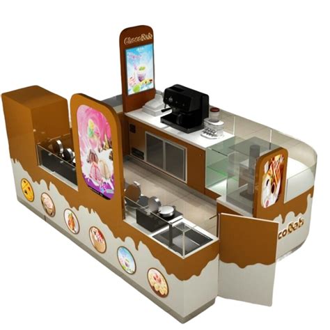 Custom Chocolate Kiosk Stand Booth For Sale Mall Kiosk