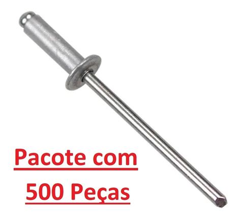 Rebite De Repuxo Pop Alumínio 3 2 X 6mm Pacote 500pç MercadoLivre