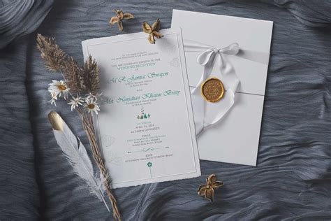 Wedding invitation card :: Behance