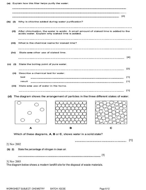 Water Meter Reading Worksheet