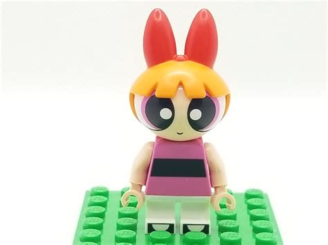 LEGO Dimensions Powerpuff Girls Blossom Minifigure Minifig LEGO Etsy